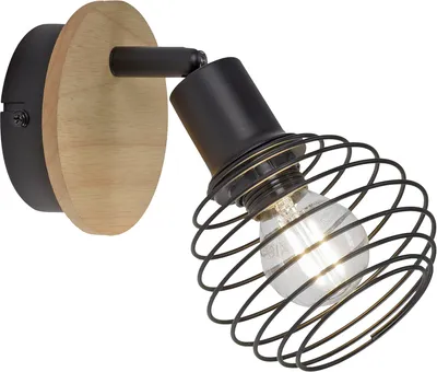 Produktbild von JUST LIGHT LED Deckenleuchte EUGEN Eichenholz Optik für Wand- und Deckenmontage geeignet, Spotkopf dreh- und schwenkbar Wohnräume, z.B. Wohnzimmer, Schlafzimmer, Esszimmer, Arbeitszimmer, Flur
