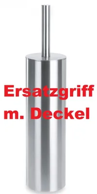 Produktbild von ZACK Ersatzgriff m. Deckel für Edelstahl Toilettenbürste TUBO WC-Bürste 940284G