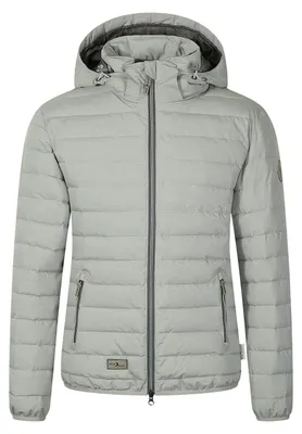 Produktbild von Blue Wave Damen Steppjacke Irina - Jacke gesteppt mit abnehmbarer Kapuze in Seagrass Größe 38