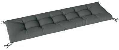 Obrázek produktu pro Polštář na venkovní lehátko, tmavě šedý, 198x65x13 cm, UV50+
