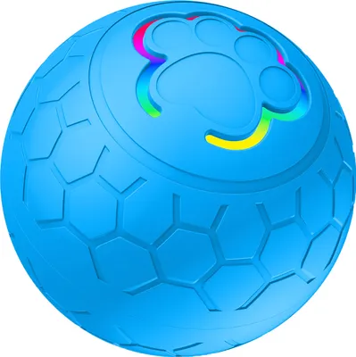 Produktbild von Interaktives Haustierballspielzeug, automatisch rollender Smart Ball, Hundespielzeug, elektrischer Hüpfball mit LED-Licht für kleine/mittelgroße Hunde und Katzen