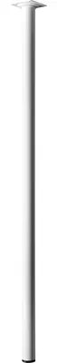 Produktbild von Hettich Tischbein Ø 30 x 800 mm Weiß