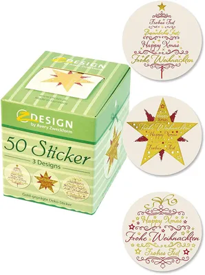 Obrázek produktu pro AVERY Zweckform ZDesign Weihnachts-Sticker auf Rolle