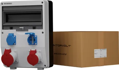 Produktbild von Stromverteiler ECO 1x16A 1x32A 2x230 Doktorvolt 2602