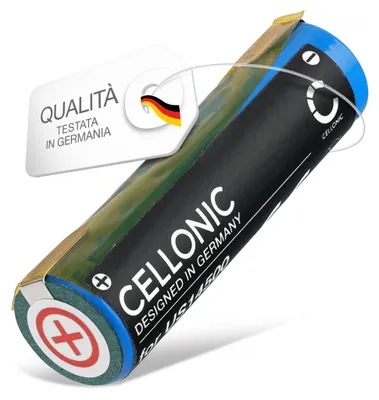 Immagine prodotto di CELLONIC 1x Batteria per Rasoi & Tagliacapelli Compatibile con Philips S9000, S7000, S3000, US14500 – (800mAh , 3.7V)