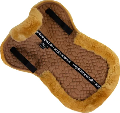 Produktbild von Engel Reitsport Lammfell Sattelkissen (Sakis2) Camel Camel M (16 - 17,5 Inch) 56cm