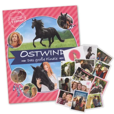 Produktbild von Ostwind 5 - Das Große Finale Starter-Set: Sammelalbum + 50 Sticker gemischt ohne Doppelte