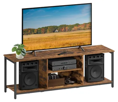 Productafbeelding van VASAGLE TV-kast, geschikt voor televisies tot 65 inch, met open vakken