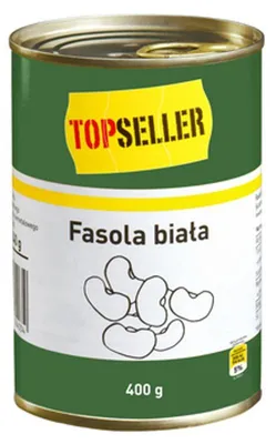 Zdjęcie produktu dla Tops Fasola biała konserwowa 400 g