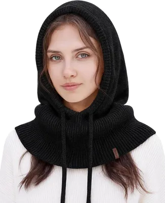 Image de Bonnet-écharpe 2 en 1 - Hiver - Pour femmes et hommes
