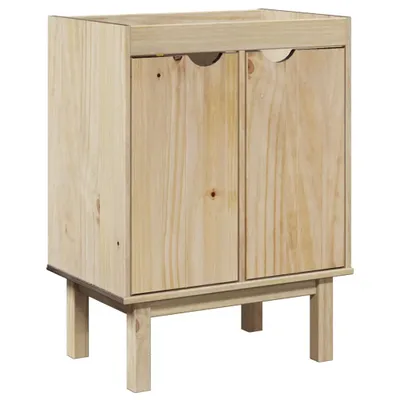Obrázek produktu pro Koupelnová skříňka pod umyvadlo OTTA 59x40x80 cm masiv borovice