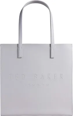 Produktbild von Ted Baker Shopper Soocon Crosshatch Large Icon Bag Light Grey hellgrau