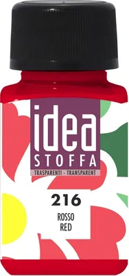 Zdjęcie produktu dla Maimeri Idea Stoffa Farba do tkanin Red 60 ml 1 szt.
