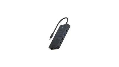 Obrázok produktu pre Rapoo UCM-2006, USB Typ-C, 3ˌ5 mm, DisplayPort, HDMI, RJ-45, USB 3.2 Gen 1 (3.1 Gen 1), USB Typ-C, Samec, Čierna, 5 Gbit/s, 7,5 W
