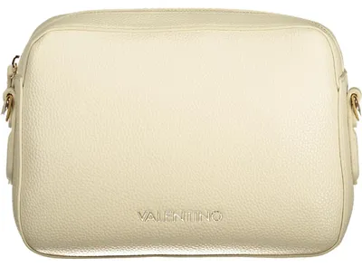 Produktbild von Elegante Damenschultertasche Beige mit Verstellbarem Gurt und Taschen