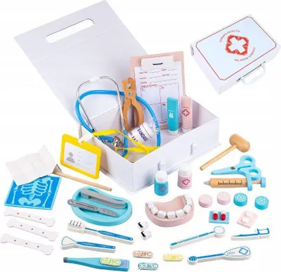 Produktbild von Extralink Arztkoffer Spielset 43 Teile Rollenspiel Kinder