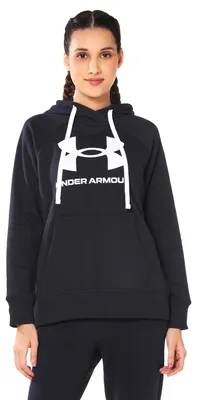 Produktbild von Under Armour - "Rival" Kapuzenpullover für Damen MR276 (L) (Schwarz)