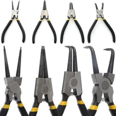 Obrázek produktu pro Kleště seeger Kraft&Dele KD10323, 7", sada 4 ks