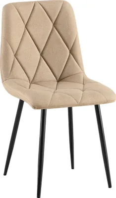 Produktbild von CLP Esszimmerstuhl Clairton gepolstert mit Rückenlehne bis 150 kg belastbar taupe Material Stoff