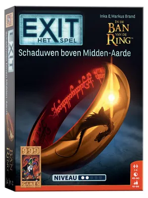Zdjęcie produktu dla 999 Games EXIT - Łamigłówka Cień nad Śródziemiem
