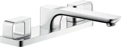 Obrázok produktu pre Hansgrohe 3-otvorová vaňová batéria Axor Urquiola pripravená na montáž na okraj vane chróm, 11436000