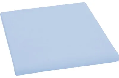Zdjęcie produktu dla Prześcieradło bawełniane pojedyncze 150 x 240 cm jasnoniebieskie
