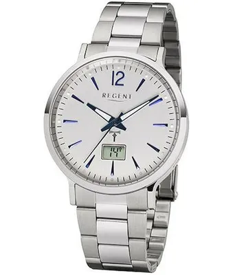 Produktbild von Regent Herren Funkuhr Edelstahl FR246