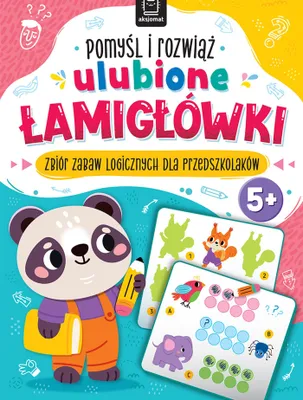 Produktbild von Pomyśl i rozwiąż ulubione łamigłówki 5+