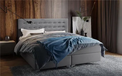Obrázek produktu pro Nábytek do ložnice Rám postele 180x200 designové čalounění manželské postele