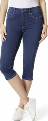 Produktbild von Stooker Women DENIM CAPRI Damen 7/8-Jeans Skinny Fit 48 dark blue denim