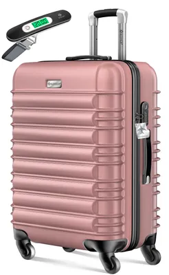 Produktbild von KESSER® Reisekoffer Hartschalen Koffer mit Zahlenschloss, Waage + Gepäckanhänger