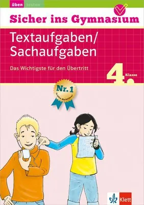 Immagine prodotto di Sicher ins Gymnasium Mathematik Textaufgaben 4. Klasse