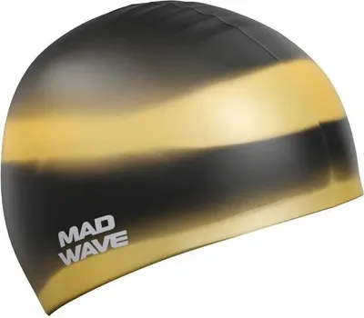 Obrázok produktu pre Madwave Multi Plavecká čiapka Black,Golden Black,Golden Jedna veľkosť