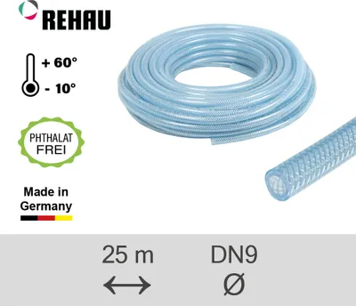 Produktbild von REHAU Industrieschlauch Raufilam-E 9,0/3,0 - 25m
