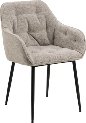 Produktbild von Actona Brooke, Gepolsterter Sitz, Stoff, Beige, Gepolsterte Rückenlehne, Stoff, Beige