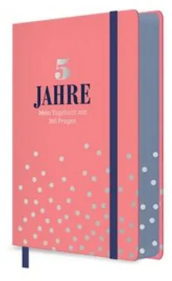 Immagine prodotto di 5 anni - Il mio diario con 365 domande (rosa con pois)