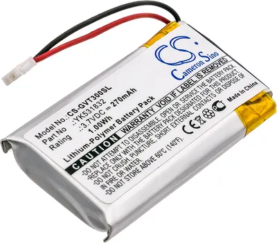 Immagine prodotto di TECHTEK Batteria compatibile con [Golf Buddy] VT3 GPS Rangefinder sostituisce YK531832
