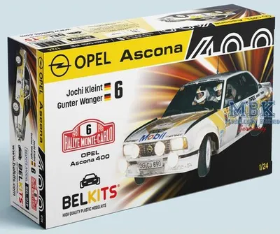 Obrázok produktu pre Belkits BEL019 Opel Ascona 400 – Rally Monte Carlo 1981