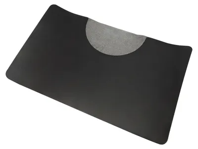 Obrázok produktu pre Podložka do salónu – protiv únavová podložka – 91 × 152 cm – hrúbka 18 mm – pre kadernícke kreslo – čierna