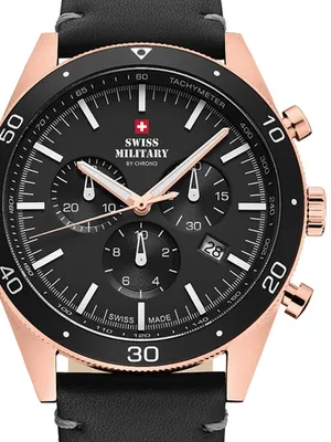 Produktbild von Swiss Military SM34079.07 Chronograph Herrenuhr 43mm 10ATM