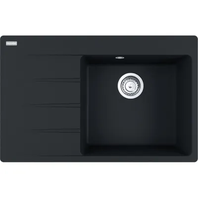 Produktbild von Franke Centro CNG 611-78A Black Matt - 114.0627.620 Granitspüle