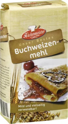 Produktbild von Küchenmeister Buchweizenmehl mild und vielseitig verwendbar 500g