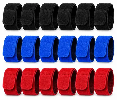Obrázek produktu pro 18 kusů popruhů s suchým zipem, opakovaně použitelné a protiskluzové
