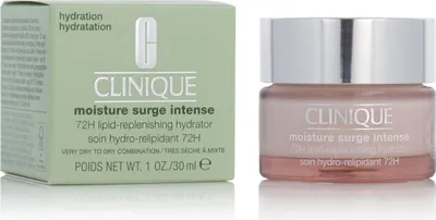 Produktbild von Clinique Gel Creme Clinique Hydration Moisture Surge Intense Gel Creme 72H Lipidauffüllender Feuchtigkeitsspender Sehr trockene Mischhaut 30 ml