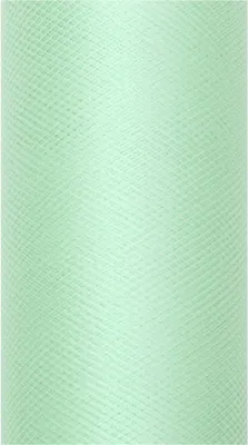 Immagine prodotto di 1 rotolo di tulle - 15 cm x 9 m - menta