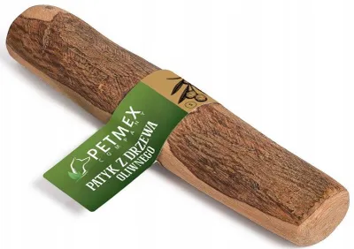Produktbild von PETMEX Olivenholzstab S – Kauspielzeug für Hunde – 60-100g