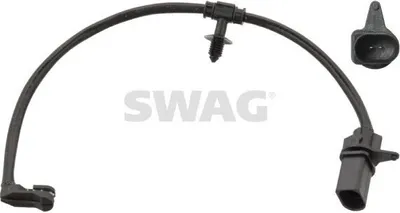 Produktbild von SWAG 30 10 4920 Warnkontakt Bremsbelagverschleiß 350mm Hinten Links Hinten Rechts für AUDI A6 Avant (4A5, C8) Q5 (FYB) A6 Limousine (4A2, C8)