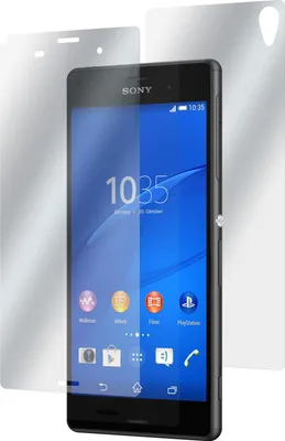 Produktbild von 3er-Pack PhoneNatic Displayschutzfolien klar Fullbody  kompatibel mit Sony Xperia Z3