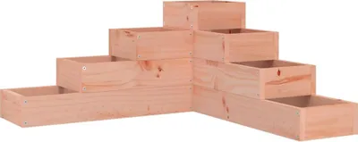 Produktbild von vidaXL Pflanzentreppe 4 Stufen 80,5x79x36 cm Massivholz Douglasie