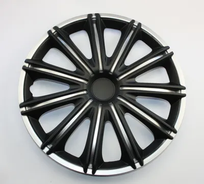 Produktbild von SET Radkappen Radzierblenden 4er Satz 13 NERO silver-black